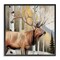 Stupell Industries Mountain Walk Elk Forest Framed Giclee, design by Kim Allen